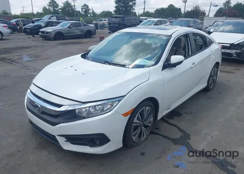 2018 Honda Civic Ex из США, поврежденный, VIN JHMFC1F35JX024083